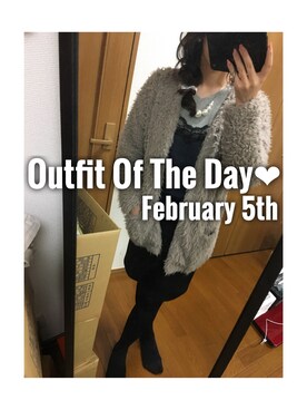 maiK☺︎さん（レディース・163cm）の冬コーディネート