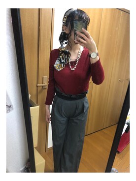maiK☺︎さん(レディース・163cm)の秋コーディネート