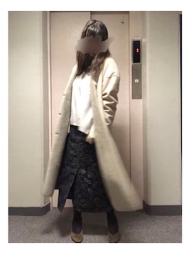 「PAGEBOY」｜「アイテム（ムートンコート）」を使った、maiK☺︎さん（レディース・163cm）の秋コーディネート
