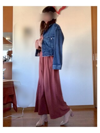 アメリヴィンテージ 4WAY DENIM DRESS デニム セットアップ M アメリヴィンテージ 4WAY DENIM DRESS デニム セットアップ M