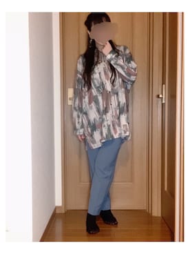 「URBAN RESEARCH（アーバンリサーチ）のアイテム（ピアス（両耳用））」を使った、maiK☺︎さん（レディース・163cm）の春コーディネート