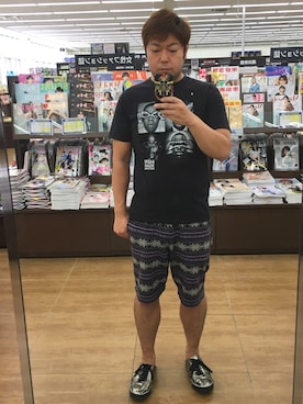 「HYPE MEANS NOTHING（ハイプミ－ンズノーシング）のアイテム」を使った、MaSaKiさん（メンズ・176cm）の夏コーディネート