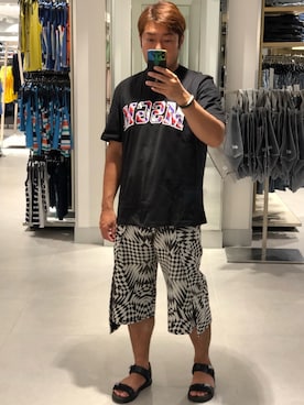 「Gareth Pugh（ガレス ピュー）のアイテム」を使った、MaSaKiさん（メンズ・176cm）の夏コーディネート