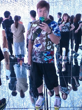 「チームラボ」｜「アイテム（その他パンツ）」を使った、MaSaKiさん（メンズ・176cm）の秋コーディネート