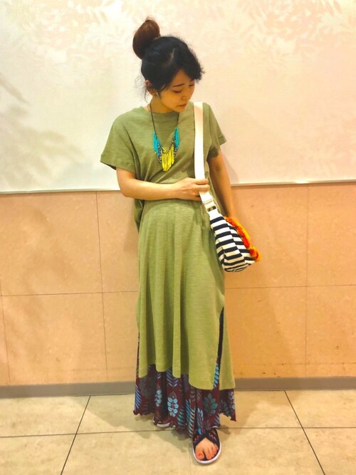 ひなたんぽぽ さんのワンピースを使ったコーディネート Zozotown