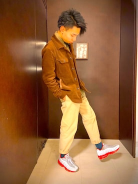 「GIGI（ジジ）のアイテム」を使った、kosk2511さん（メンズ・173cm）の冬コーディネート