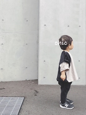 「michirico」｜Ryo-chicさん（キッズ・80cm）の秋コーディネート