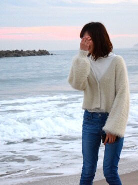 すだはるかさん(レディース・162cm)の冬コーディネート