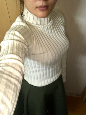 「FRAMeWORK（フレームワーク）のアイテム（デニムジャケット）」を使った、ちゃさん（レディース・147cm）の冬コーディネート