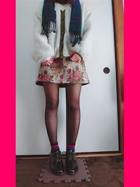 「アプレジュール」｜「アイテム（ソックス/靴下）」を使った、mi♡*さん（レディース・157cm）の春コーディネート