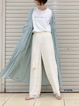 mari_lemageさん（レディース・160cm）の夏コーディネート