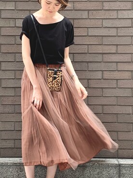 mari_lemageさん（レディース・160cm）の夏コーディネート