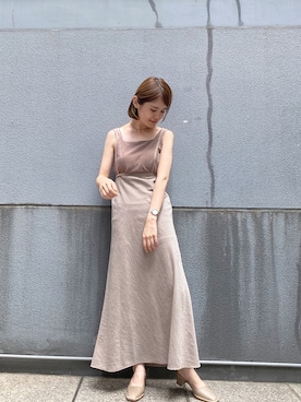 「ラブアンドピース2020」｜「アイテム（パンプス）」を使った、mari_lemageさん（レディース・160cm）の秋コーディネート