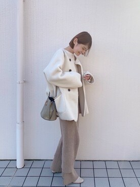 mari_lemageさん（レディース・160cm）の冬コーディネート
