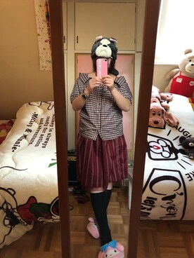 「Switch（スウィッチ）のアイテム」を使った、mymelosMamiさん（レディース・153cm）の冬コーディネート