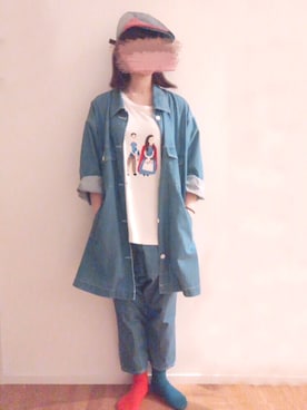 Ruuさん（レディース・162cm）の夏コーディネート