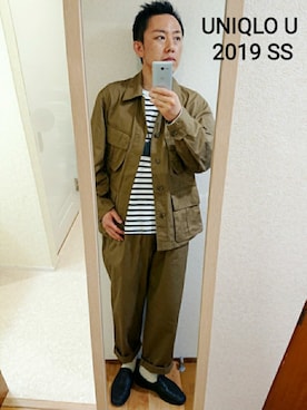 「Doシンプル部」｜「アイテム（その他）」を使った、xさん（メンズ・171cm）の冬コーディネート