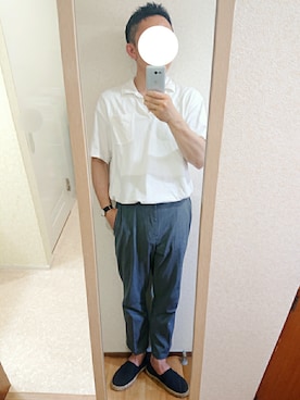 「Doシンプル部」｜「アイテム（腕時計）」を使った、xさん（メンズ・171cm）の夏コーディネート