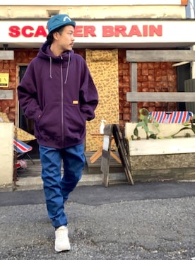 「ネイタルデザイン」｜CrossYouさん（メンズ・169cm）の冬コーディネート