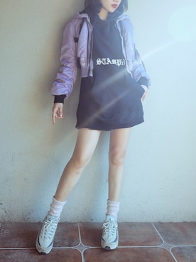 「Stampd' LA(スタンプドエルエー)のアイテム」を使った、kalaka777さん(レディース・164cm)の秋コーディネート