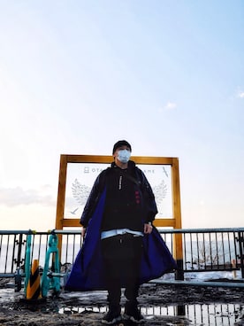 「FR2（エフアールツー）のアイテム（ジャケット/アウター）」を使った、kalaka777さん（メンズ・170cm）の春コーディネート