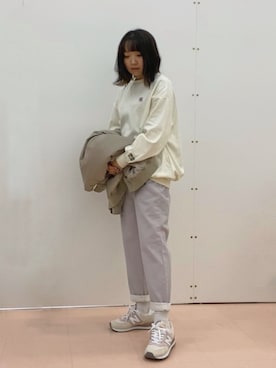 「Howdy Marie（ハウディ―マリー）のアイテム」を使った、まゆげさん（レディース・157cm）の冬コーディネート