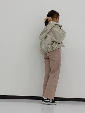 「Howdy Marie（ハウディ―マリー）のアイテム」を使った、まゆげさん（レディース・157cm）の春コーディネート