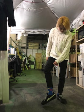 RINAさん（レディース・166cm）の冬コーディネート