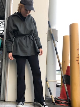 RINAさん（レディース・166cm）の冬コーディネート