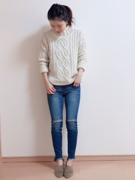 「スプリングSENSEOFPLACE」｜ikumi＊さん（レディース・159cm）の冬コーディネート