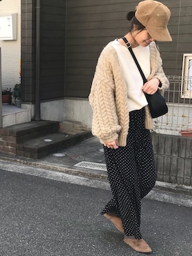 ikumi＊さん（レディース・159cm）の冬コーディネート