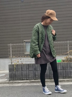 「M65」｜ikumi＊さん（レディース・159cm）の春コーディネート