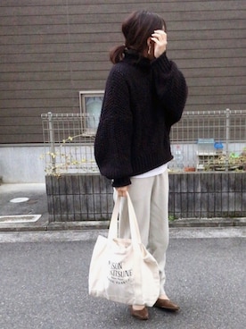 ikumi*さん(レディース・159cm)の冬コーディネート