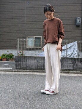 「Steven Alan（スティーブンアラン）のアイテム（アクセサリー）」を使った、ikumi＊さん（レディース・159cm）の秋コーディネート