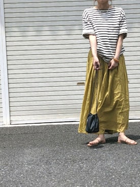 ikumi*さん(レディース・159cm)の夏コーディネート