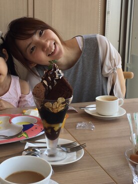 「mystic（ミスティック）のアイテム（トップス、グレー系）」を使った、やあさん（レディース）の夏コーディネート