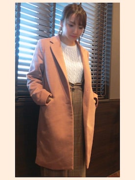 「INGNI（イング）のアイテム（オールインワン・サロペット）」を使った、やあさん（レディース・156cm）の冬コーディネート