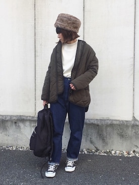 RICOさん（レディース・155cm）の冬コーディネート