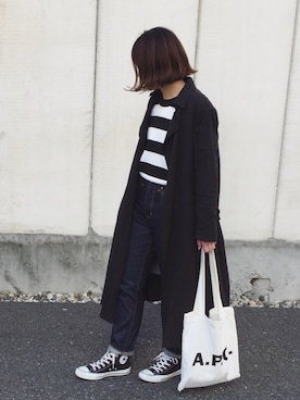 RICOさん（レディース・155cm）の冬コーディネート