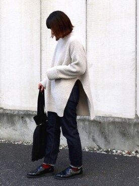 RICOさん（レディース・155cm）の冬コーディネート