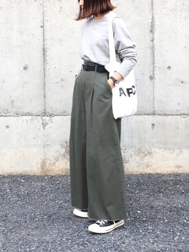 RICOさん（レディース・155cm）の秋コーディネート