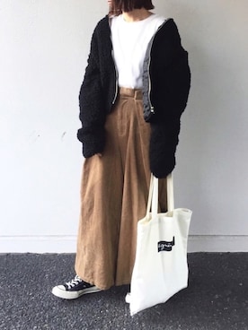 RICOさん（レディース・155cm）の冬コーディネート