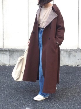 RICOさん（レディース・155cm）の冬コーディネート