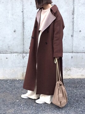 RICOさん（レディース・155cm）の冬コーディネート