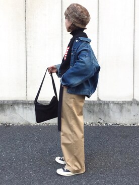 RICOさん（レディース・155cm）の冬コーディネート