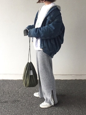 RICOさん（レディース・155cm）の冬コーディネート