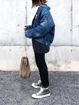 RICOさん（レディース・155cm）の春コーディネート