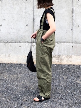 「BONAPETIT（ボナペティー）のアイテム」を使った、RICOさん（レディース・155cm）の春コーディネート