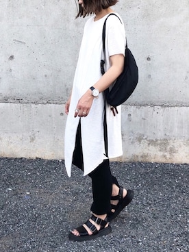 RICOさん（レディース・155cm）の夏コーディネート