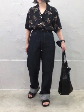 RICOさん(レディース・155cm)の夏コーディネート